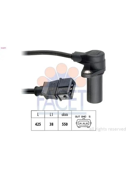 90271 Krank Sensoru 25182450 25198942 96253542