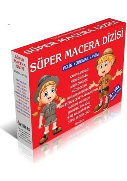 Süper Macera Dizisi (10 Kitap Set)