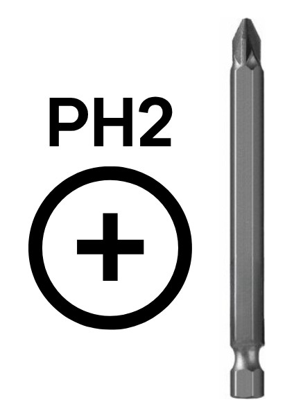 Ph2 Güçlü Mıknatıslı 75 mm Yıldız Vidalama Maktap Bits Ucu Paslanmaz 20 Adet fiyatları
