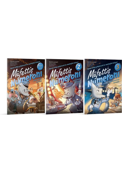 Müfettiş Numeroni Seti (3 Kitap)