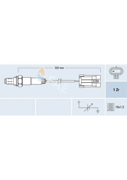 77102 Oksijen Sensoru 25133607 25163613 855314