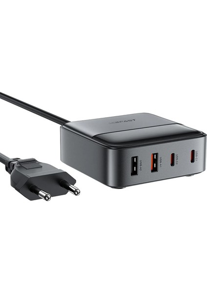 45W Süper Hızlı - 65W Turbo Hızlı Şarj Cihazı 4in1 Gan Teknolojisi 2 Usb+2 Type-C Pd 3.0 LCD Ekranlı fiyatları