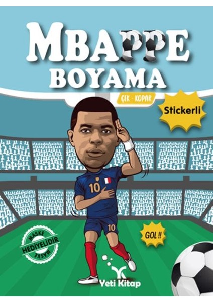 Mbappe Boyama Kitabı