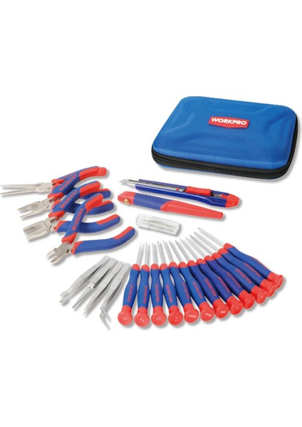 WP209007 27 Parça Profesyonel Hassas Tamir/bakım Alet Seti fiyatları