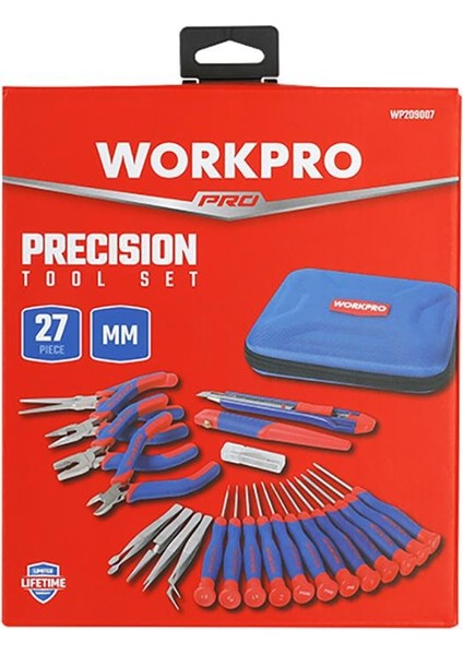 WP209007 27 Parça Profesyonel Hassas Tamir/bakım Alet Seti fırsatları