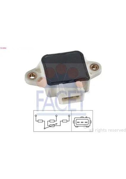 105082 Gaz Kelebegi Sensoru 16288V 7701044753