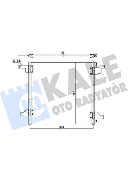 345515 Klima Radyatoru A1638300070