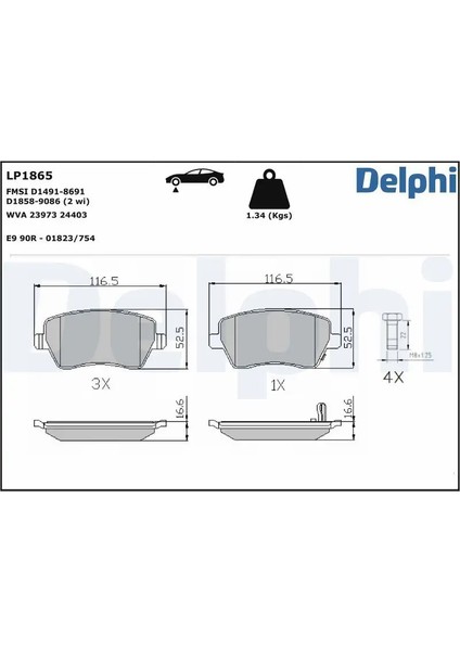 LP1865 On Fren Balatasi 4308239 4701305 4708239