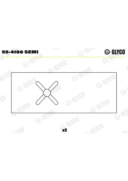 554186SEMI Piston Kol Burcu 370313 4711584 7302028