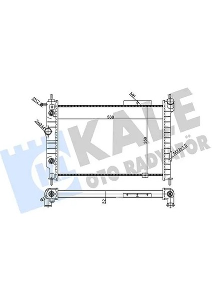 356995 Motor Radyatoru 1300111 1300132 52456308