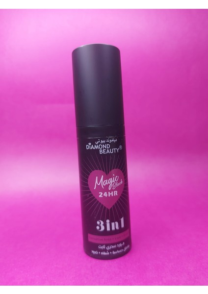 Magic Blush 3 In 1 – 24HR Kalıcı Likit Allık, Dudak ve Hassas Bölgeler Için