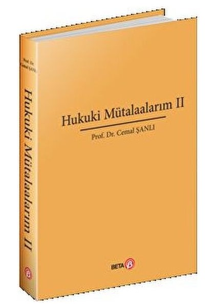 Hukuki Mütalaalarım Iı