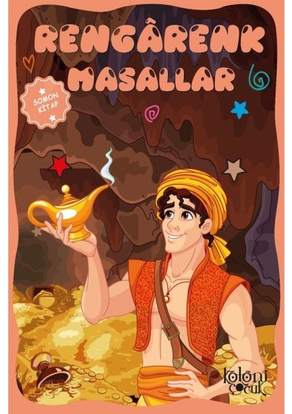 Çocuklar Için Hayal ve Odak Geliştirici Rengarenk Masallar Somon Kitap