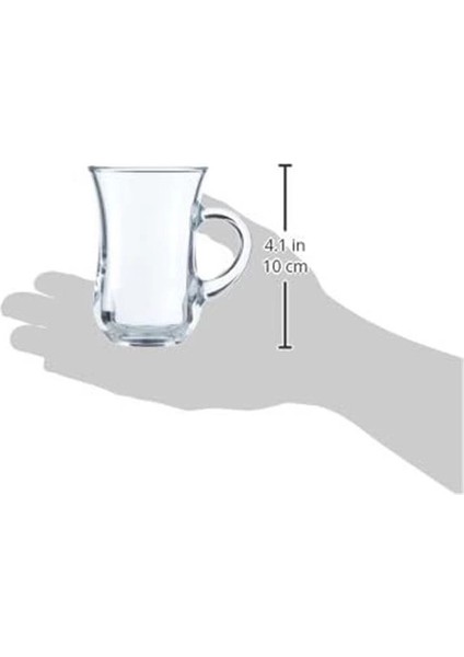 Keyif Çay Bardağı, Sade, 175 Ml, 3 Parça