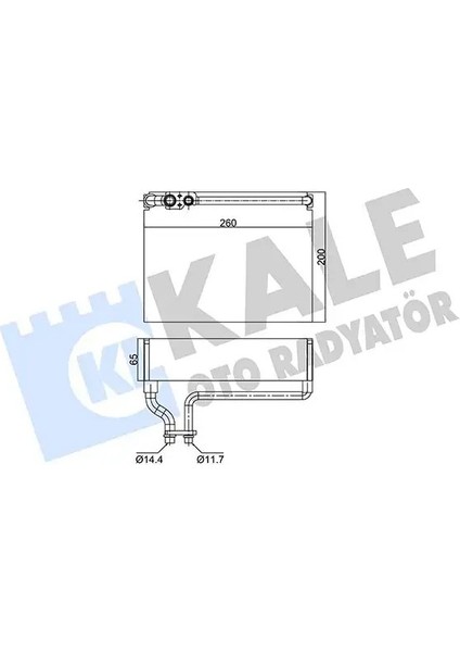 350055 Klima Radyatoru 6444C6 6444C9 6444E7