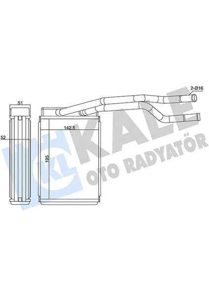 370565 Kalorifer Petegi 2S6H18B539BB