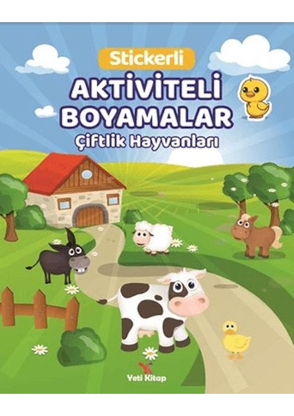 Çiflik Hayvanları Aktiviteli Boyamalar