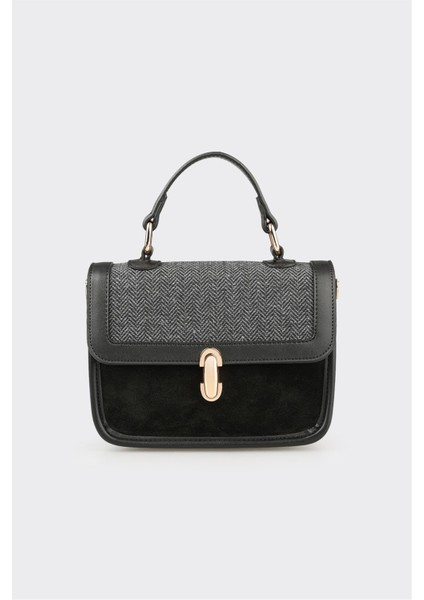 Siyah Kadın Küçük El Çantası