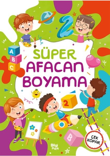 Süper Afacan Boyama Kitabı