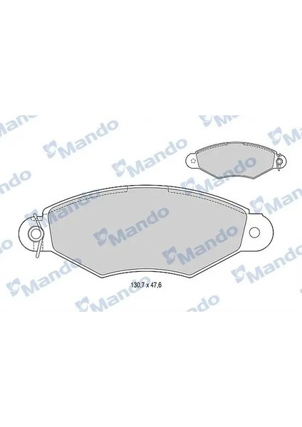 MBF015005 Arka Fren Balatasi 172082 425169 425205