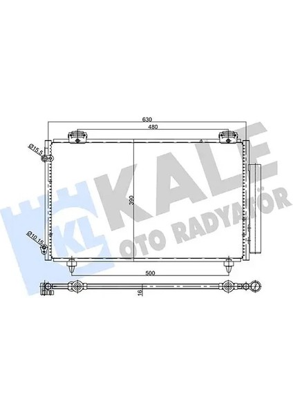357745 Klima Radyatoru 8845002250 8845012260