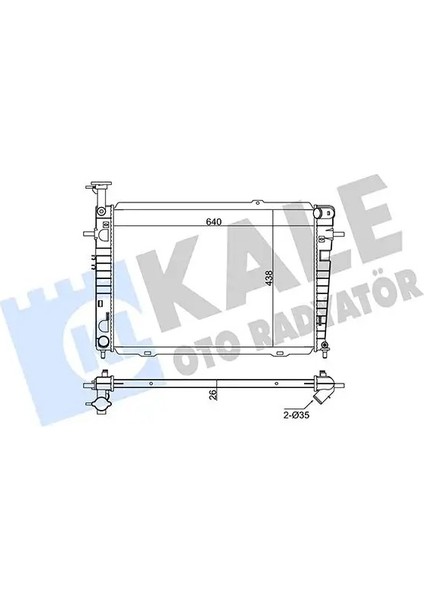 346235 Motor Radyatoru 253100Z150 253100Z170 253102E100