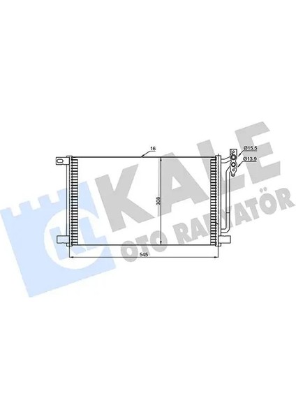 345615 Klima Radyatoru 64538377648