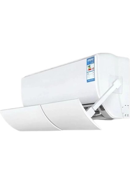 Polham Mobile Yapışkanlı Ayarlanabilir Klima Hava Yönlendirici Aparat Klima Aparatı Siperlik Yön