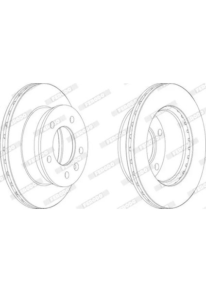 FCR153A Fren Diski On 2D0615301A A9024202601 A9024203001 (2 Adet Fiyatıdır)