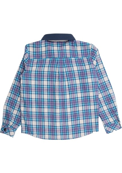 Ekose Dokuma Kışlık Erkek Çocuk Gömlek fırsatları