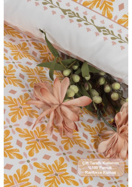 Amanda Nevresim Takımı Tek Kişilik Lastikli Çarşaf (160X220 Cm) Sarı fırsatları