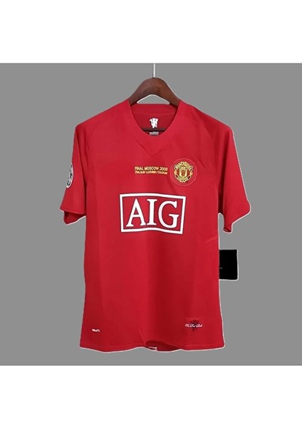 Cristiano R'onaldo Man/united 2008 Moskova Finalı Yetişkin Nostalji Forması(Kısa Kol) fiyatları
