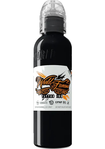 Siyah Dövme Boyası World Famous Ink Legendary Outlining Çizgi Boyası 2oz - 60ML fiyatları