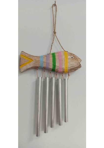 Ahşap Balık Duvar&kapı Süsü