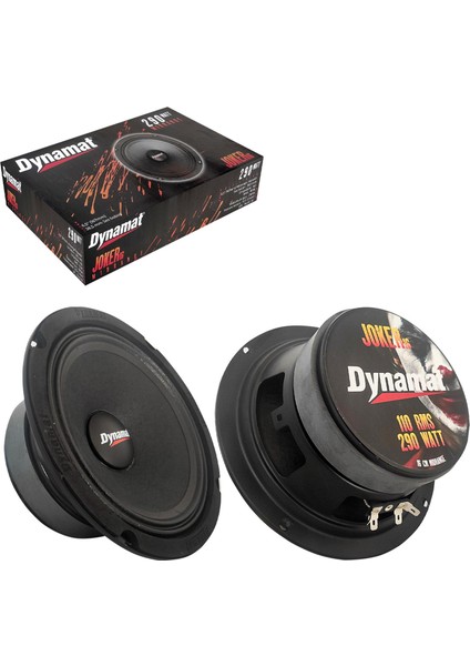 Joker-16 Oto Midrange 16CM 290 Watt 2 Adet