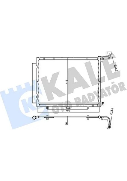 357320 Klima Radyatoru 2113908 H1BH19710BB