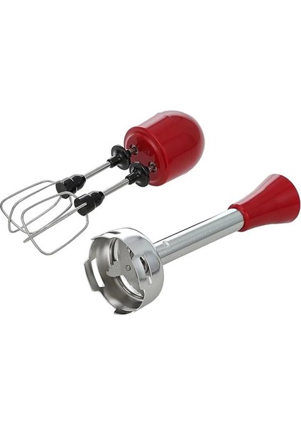 Mr Chef Quadro Blender Set , 1500 ml & 900 ml Hazne, Paslanmaz Çelik Bıçak, 1000 W, Rouge fiyatları