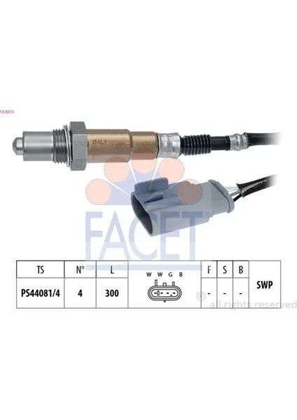 108215 Oksijen Sensoru 1771087 55222781 BS519G444BB