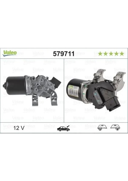 579711 Silecek Motoru On 7701054828