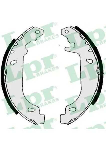 04880 Arka Fren Balatasi 77012002474 7701202345 7701202474