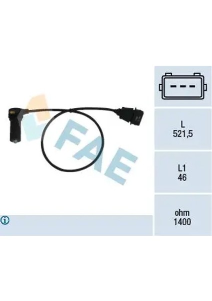 79066 Krank Sensoru 038907319