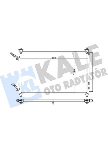 345250 Klima Radyatoru TD1161480A