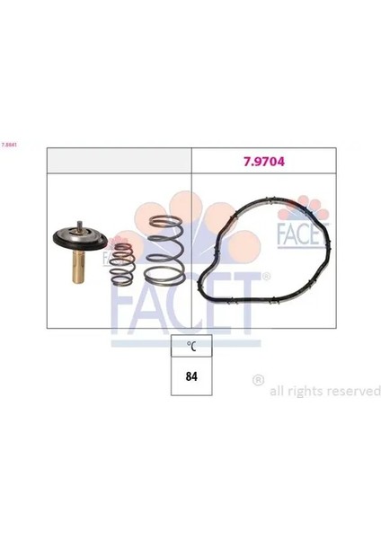 78841 Termostat 1336X1 9651514280