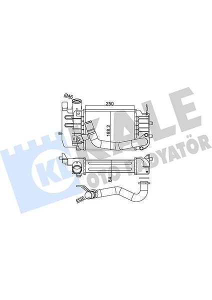 342370 Turbo Radyatoru 179000N010 179000N030