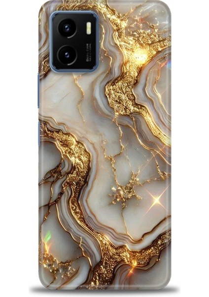 Vivo Y15S Kılıf Hd Baskılı Kılıf + Seramik Tam Kaplayan Ekran Koruyucu 313