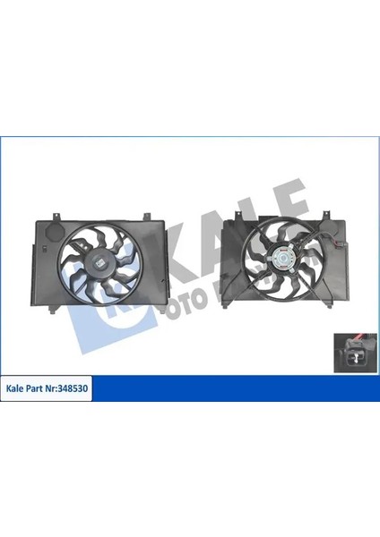 348530 Fan Motoru 253801E300
