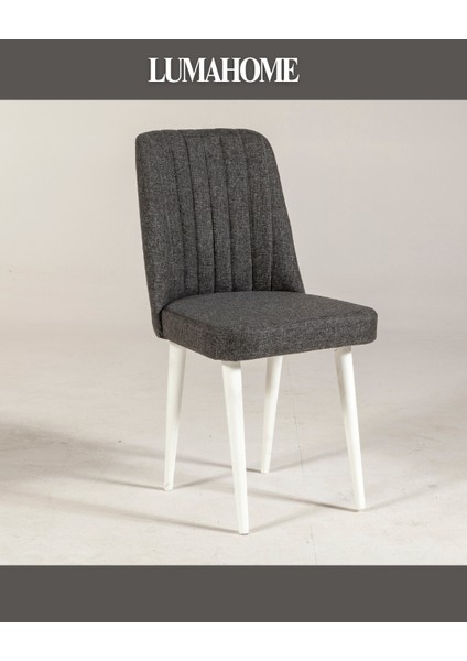 Gordes Extra Beyaz-Antrasit Yemek Masası Takımı indirimleri