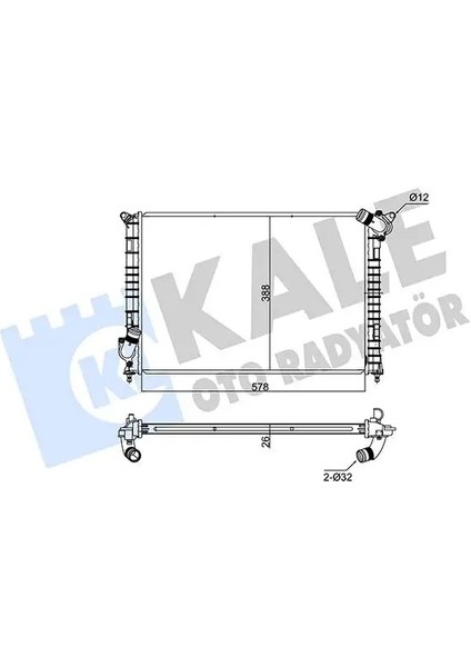 347265 Motor Radyatoru 17101475554 17111475554 17117541091