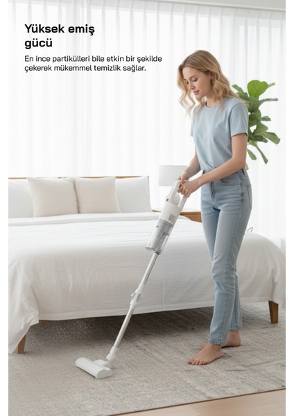 SVC-8629 Kablolu Dikey Elektrikli Süpürge - Mavi modelleri