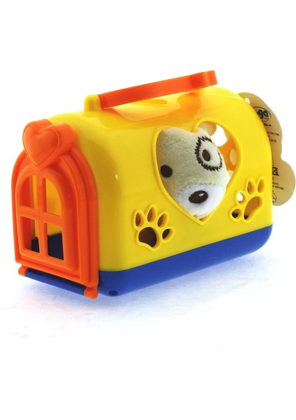 Taşıma Çantalı Peluş Sarı Yavru Köpek Kız Erkek Çocuk Oyuncak Eğitici Oyuncaklar fiyatları